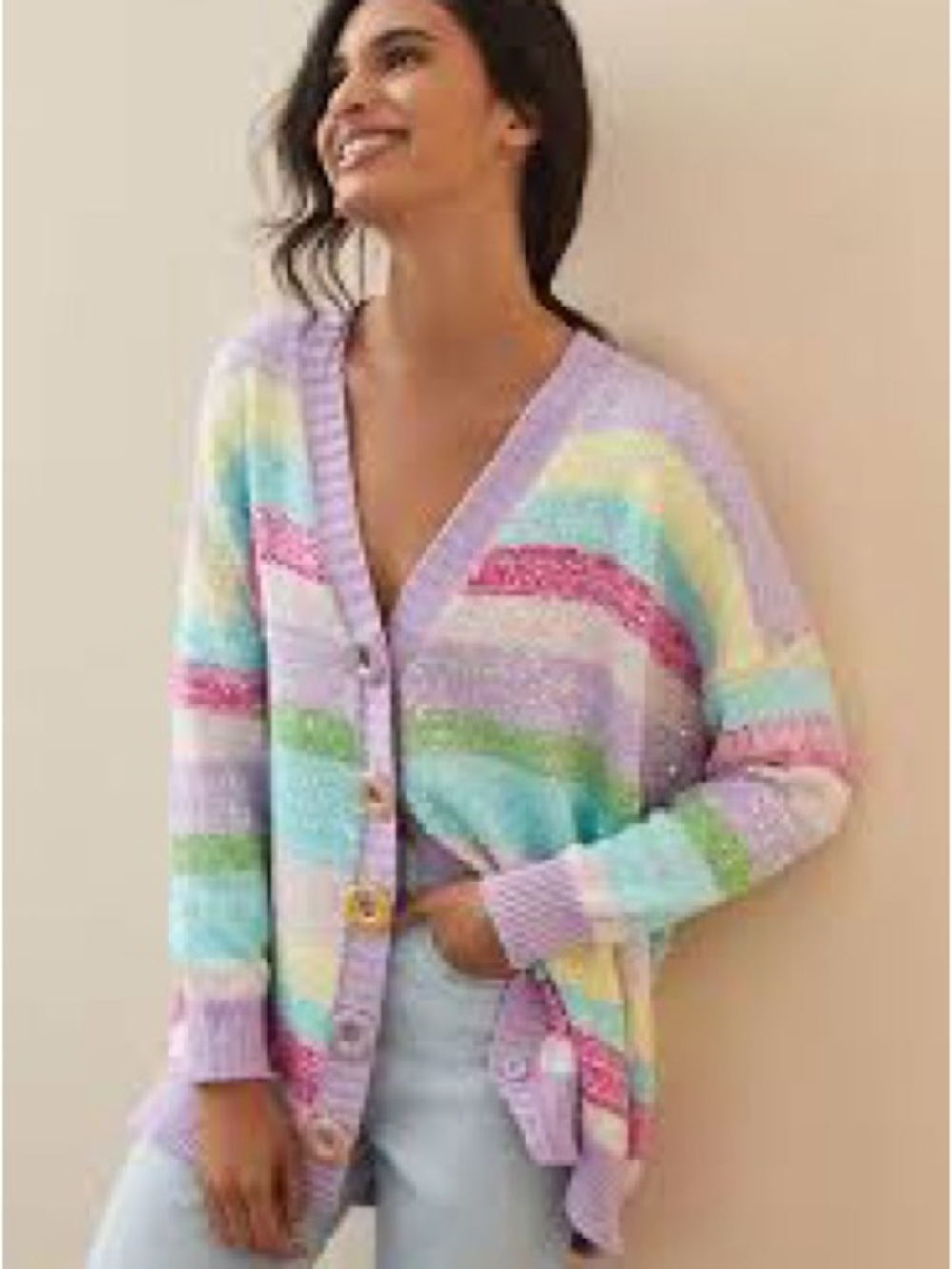 Size S - OLIVIA RUBIN multi colored cardigan
